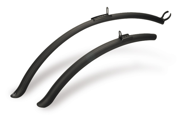 "SUNNYWHEEL Mud Guard Fender Set - Suits 700c - up to 1.75"" - Clip-On"