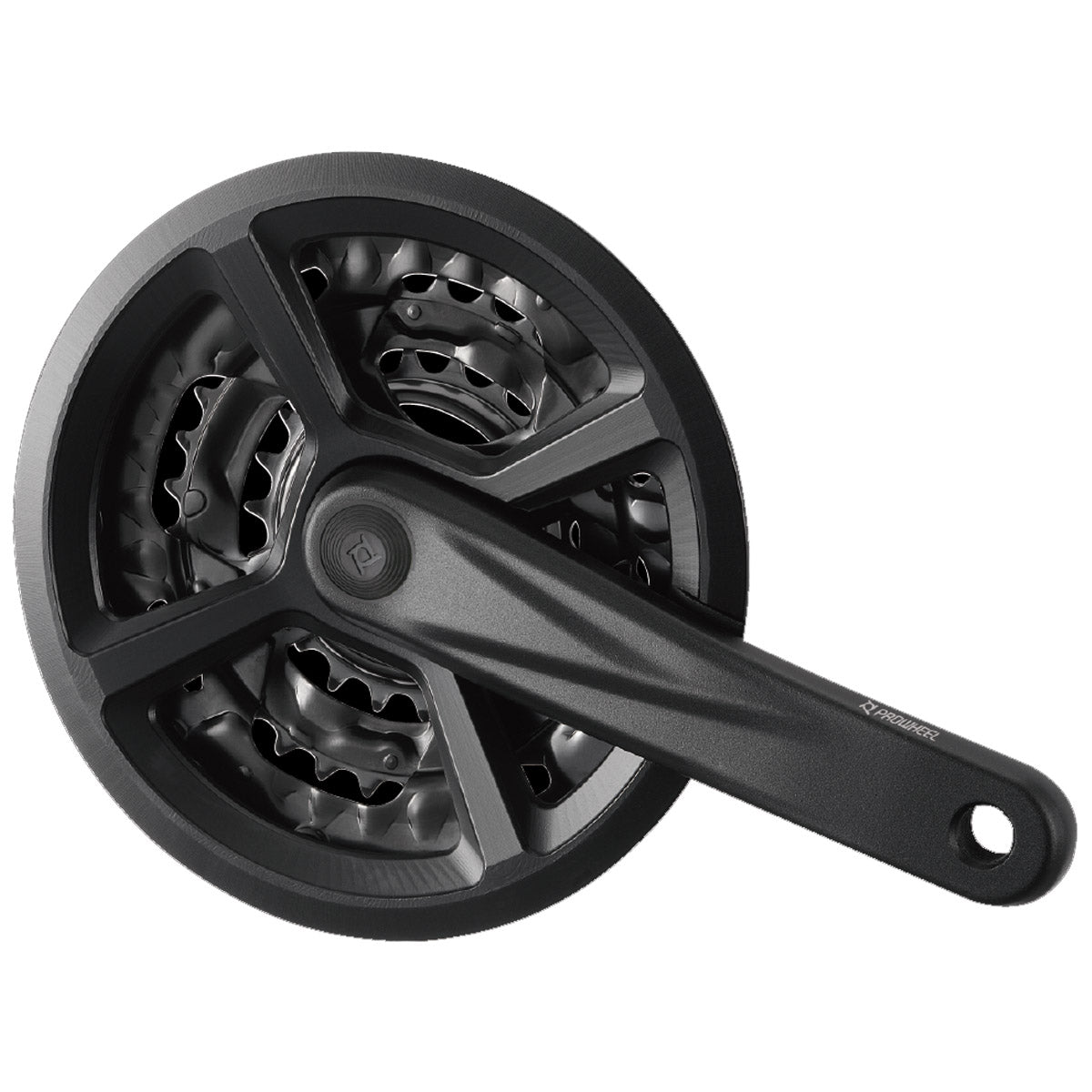 PROWHEEL Crankset -  TS-CU05 3x9 speed square taper w/ Guard - 175mm 44/32/22