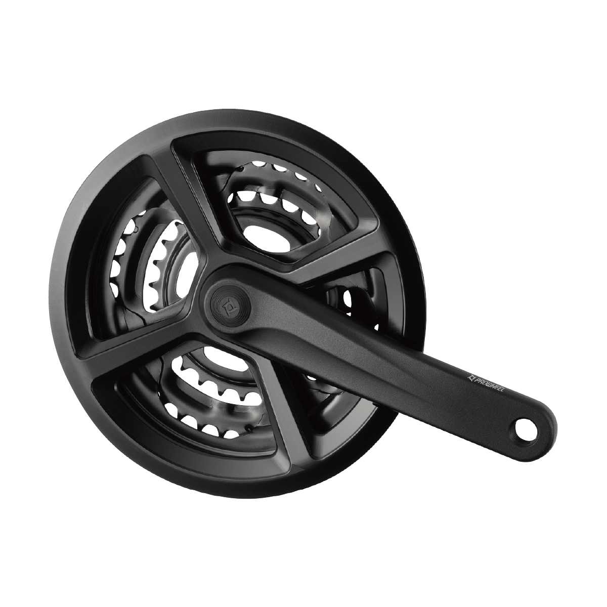 PROWHEEL MTB Crankset - CU05 3x8 speed w/ Plastic Guard - 160mm 42/32/22