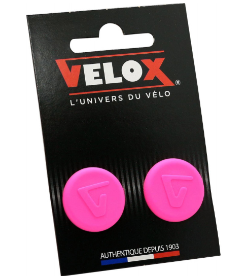 VELOX Handlebar Ends - Pink 2 pack