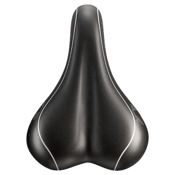 VELO Saddle LADIES - VOAM GEL - Steel Rails - 250mm x 170mm - 413g