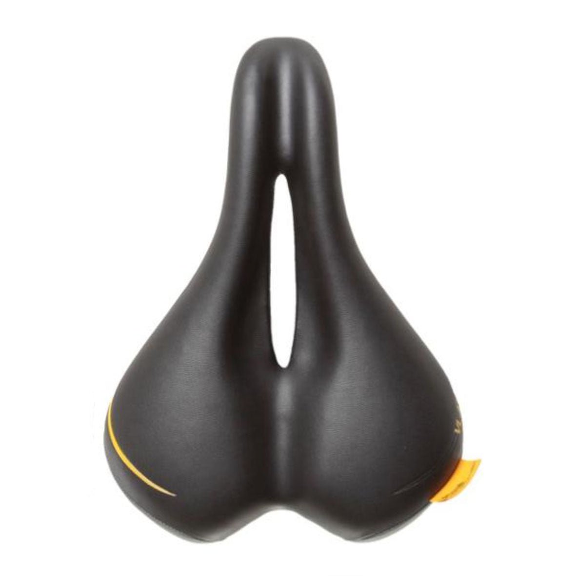 VELO Saddle LADIES - PLUSH - Inclined - Centre Cut Out length 252mm - width 174