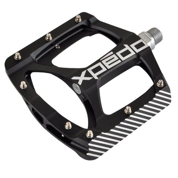 XPEDO Platform Pedal - ZED - DH/ All MTN - CrMo Spindle - Extra Large - 388g - Black