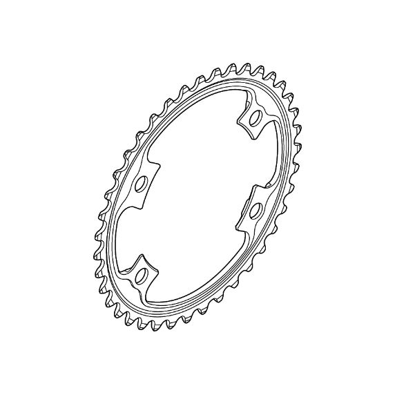 SHIMANO FC-9000 CHAINRING 36T (MB) for 52-36
