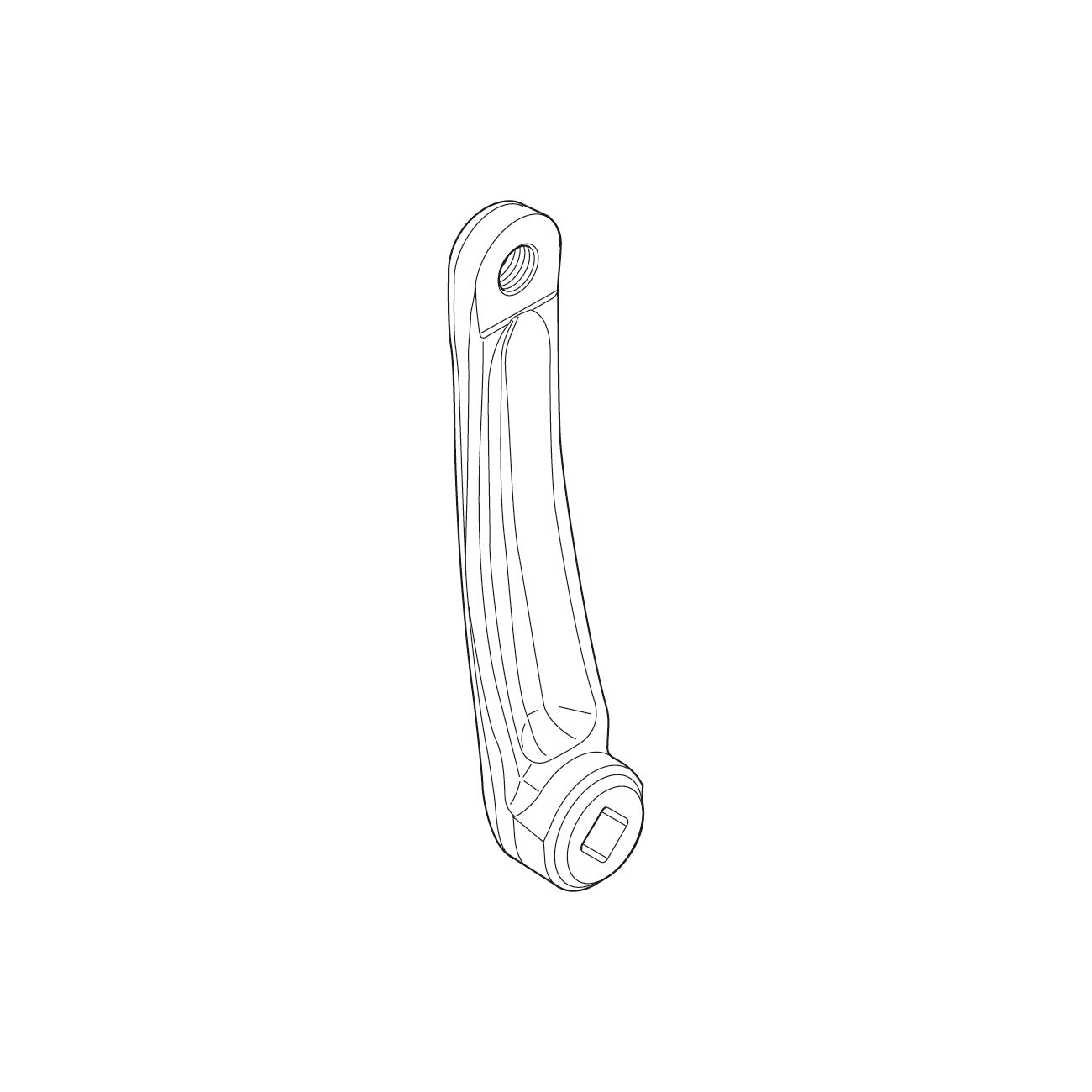 SHIMANO FC-A070 LEFT CRANK ARM 170mm