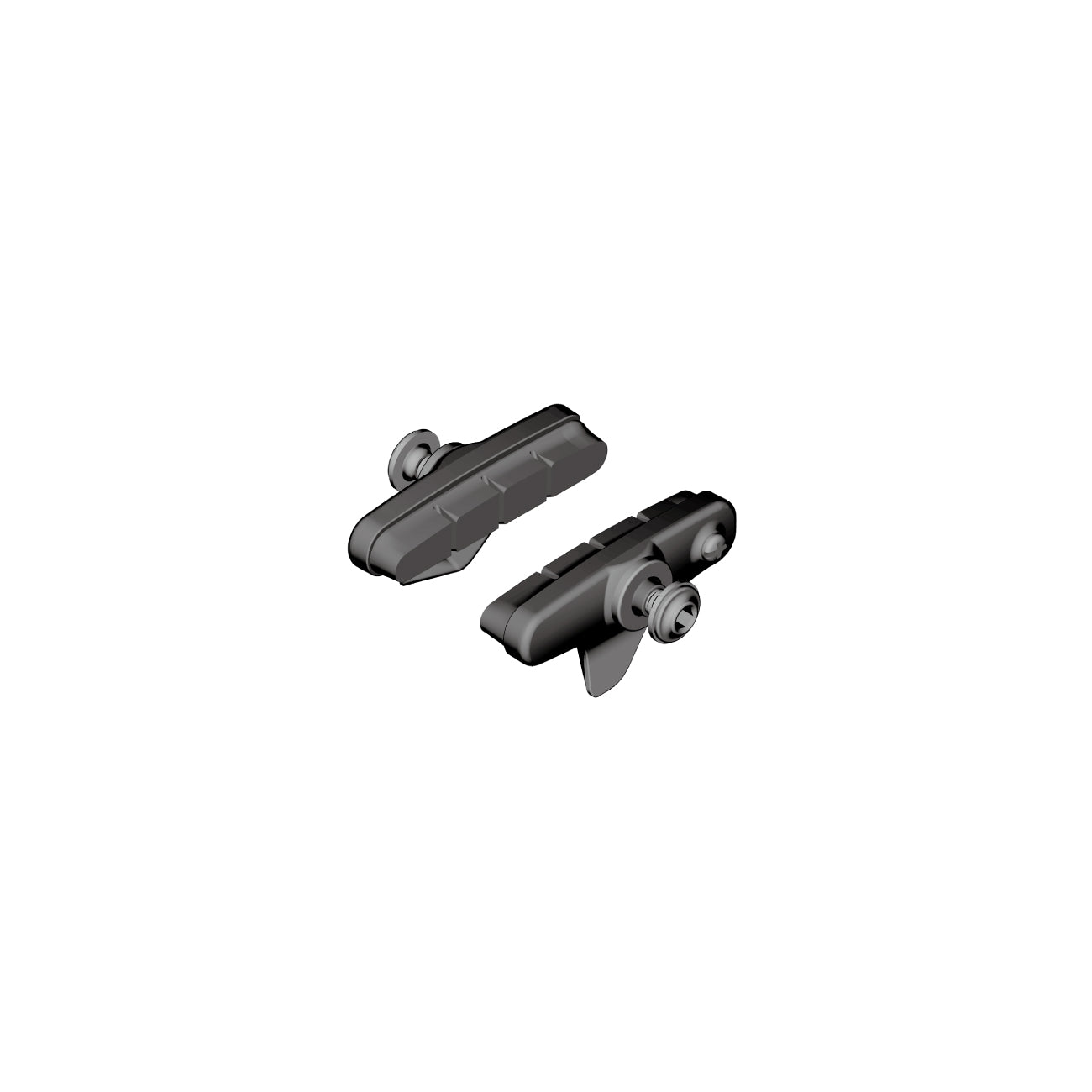 SHIMANO BR-5800 BRAKE SHOE SET R55C4 CARTRIDGE SILVER 1PR