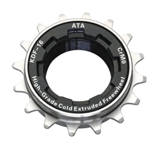 ATA Freewheel - 1/2 x 1/8 - 16T - Black/ Nickel